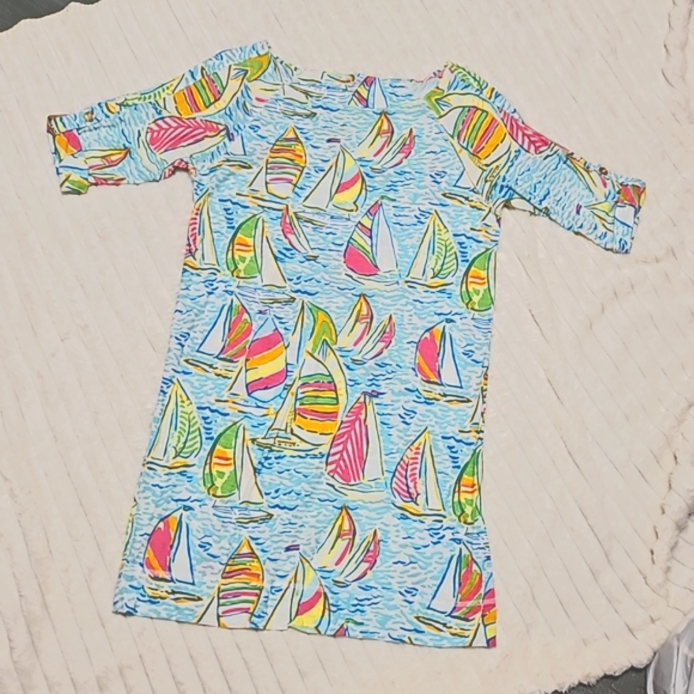 Lilly Pulitzer You Gotta Regatta Dress Women's Size S Pre-owned Like New